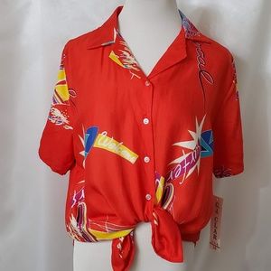 Vintage Surf Beach Button-Up Shirts by G.J. Clar